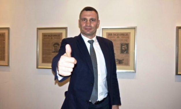 Кличко рассказал немцам о своих политических амбициях