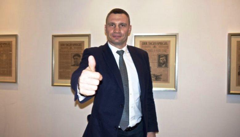 Кличко рассказал немцам о своих политических амбициях