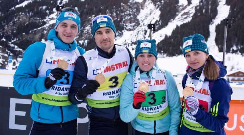 Сборная Украины взяла золото в последней гонке чемпионата Европы