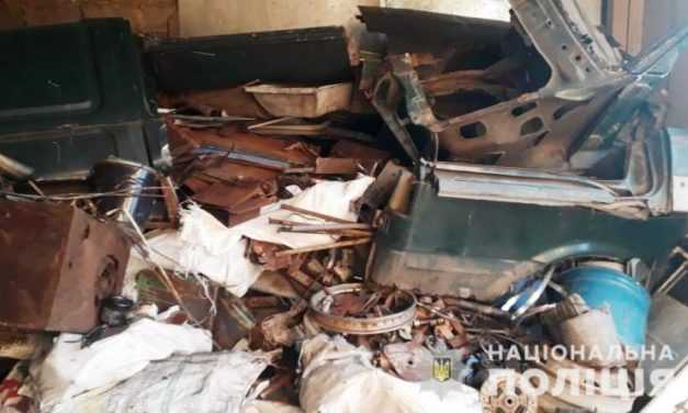 В Павлограде полицейские пресекли деятельность незаконного пункта приема металлолома