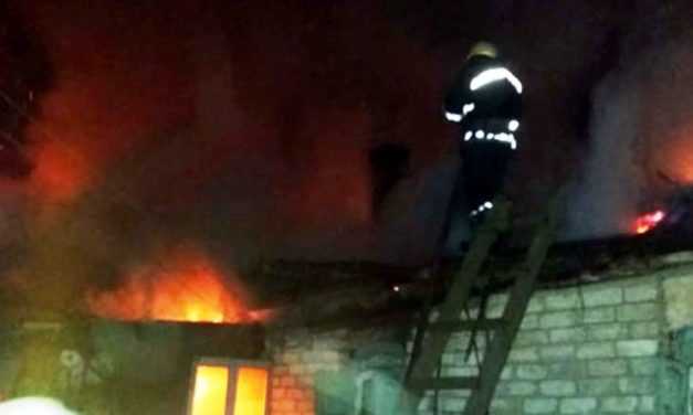 В Павлограде ликвидирован пожар на территории частного домовладения