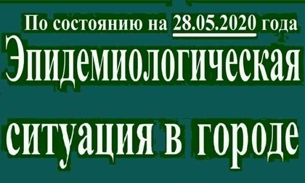 Эпидемиологическая ситуация в Павлограде на утро 28 мая