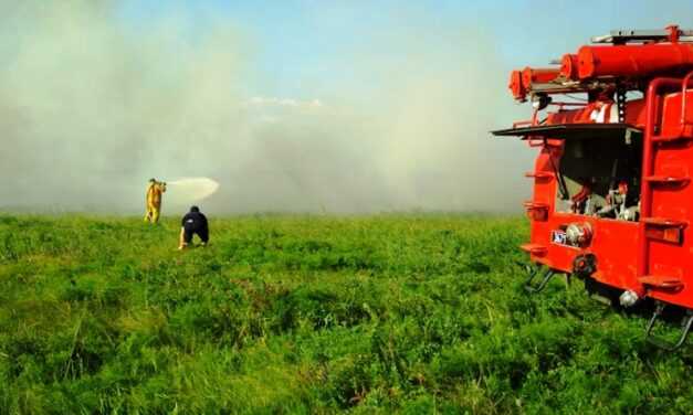 В Павлоградському  районі рятувальники ліквідували масштабну пожежу в екосистемі