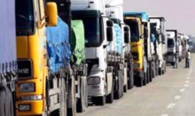 Фурам весом более 24 тонн запрещено в жару двигаться по дорогам Днепропетровщины