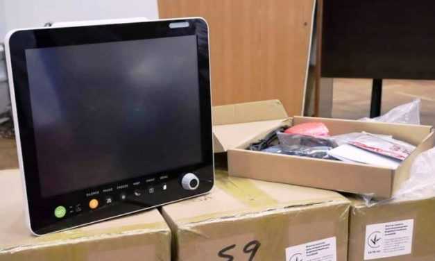 Павлоградская больница интенсивного лечения получила 70 кислородных концентраторов