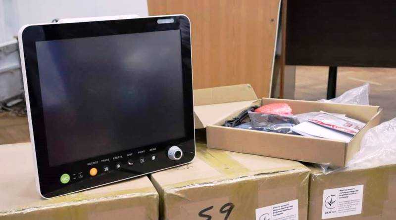 Павлоградская больница интенсивного лечения получила 70 кислородных концентраторов