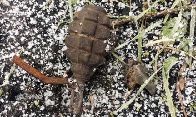 Во время прогулки мужчина обнаружил опасную находку