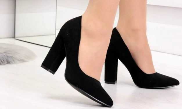 Особенности туфель на широком каблуке
