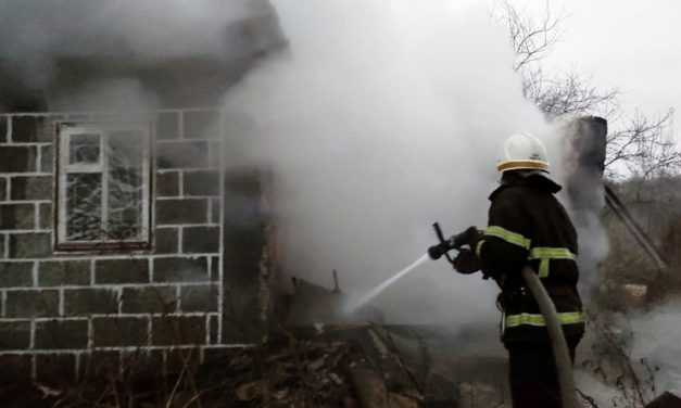 В Павлограде спасатели ликвидировали пожар на территории садового общества