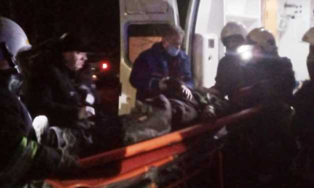 В Павлограде пожарные спасли пенсионера из горящей квартиры