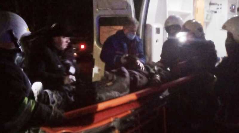 В Павлограде пожарные спасли пенсионера из горящей квартиры