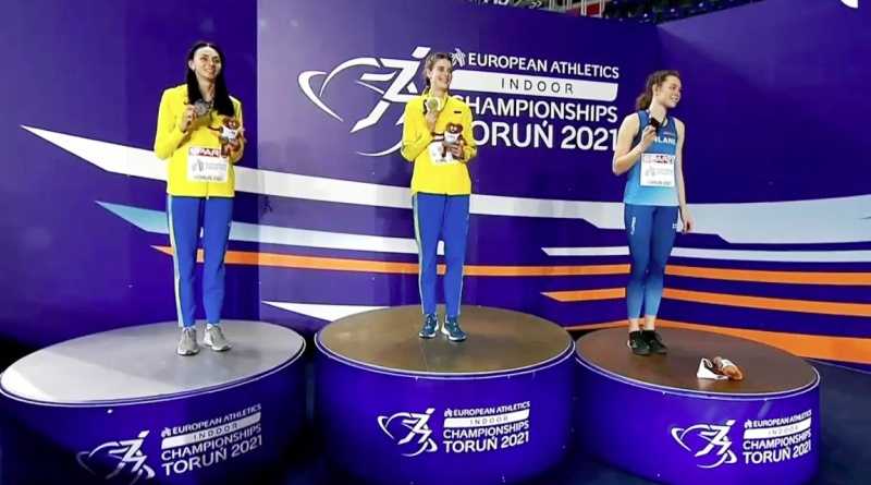 Украинcкие прыгуньи в высоту  выбороли “золото” и “серебро” на чемпионате Европы