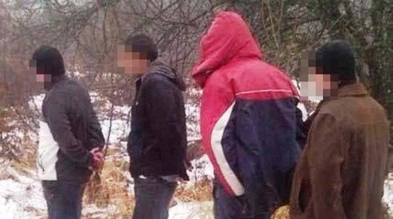 В Павлоградском районе полицейские обнаружили группу нелегалов