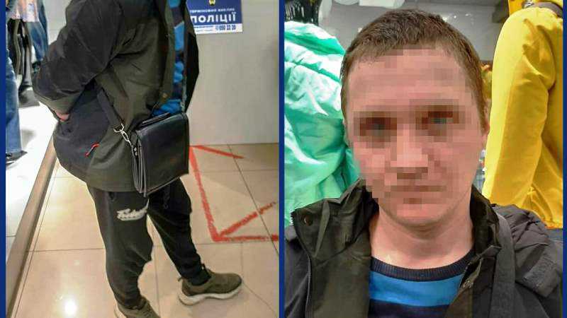 Сообразительный вор: в Павлограде мужчина хотел уйти из магазина в украденных кроссовках