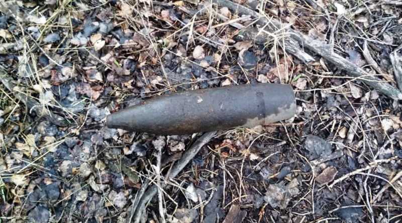 Пиротехники ДСНС уничтожили устаревший боеприпас