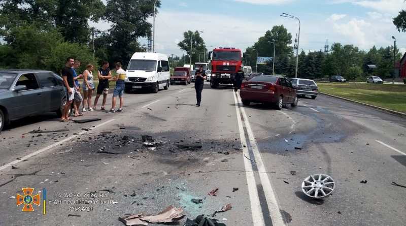 В результате ДТП в  Павлограде пострадали 2 человека