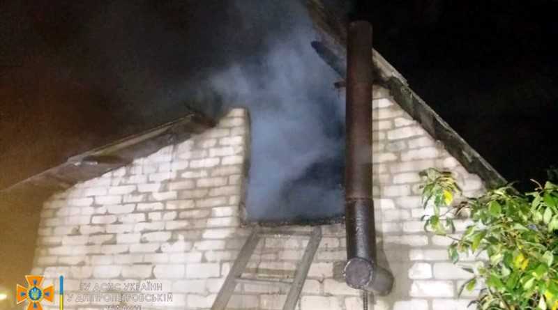 Ликвидирован пожар на территории частного домовладения