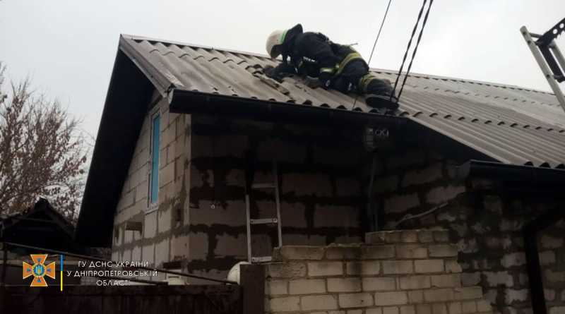 В Павлограде пожарные ликвидировали пожар в жилом доме