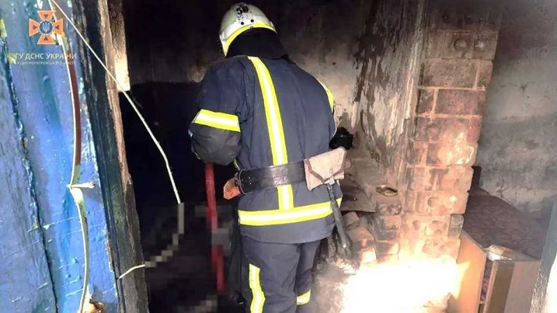 В Тернівці на пожежі загинув чоловік