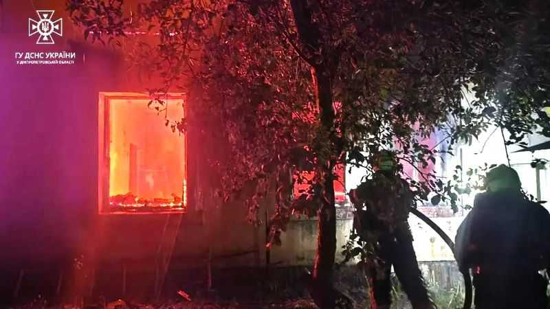 В Павлограді ліквідували пожежу в житловому будинку